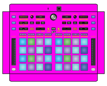 Pioneer DJ DDJ XP 1 Skin Einfarbig